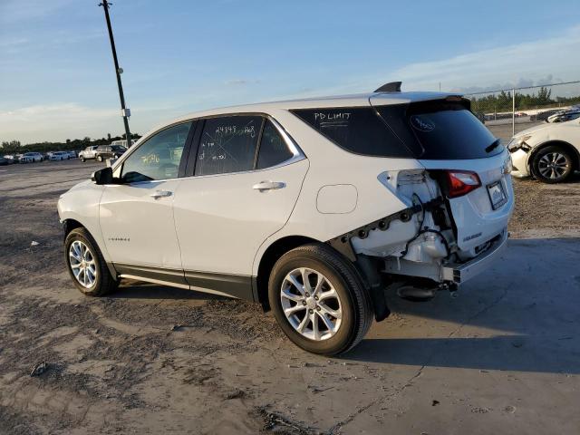 2GNAXUEV8L6212143 - 2020 CHEVROLET EQUINOX LT WHITE photo 2