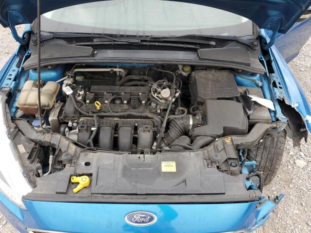 1FADP3F23GL336280 - 2016 FORD FOCUS SE BLUE photo 11