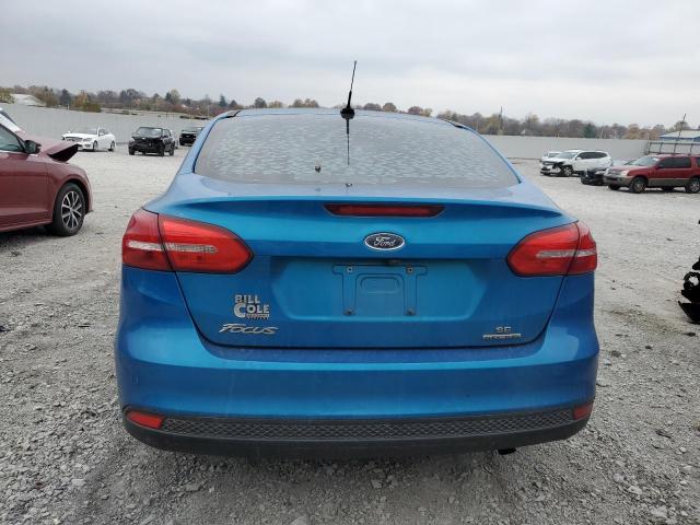 1FADP3F23GL336280 - 2016 FORD FOCUS SE BLUE photo 6