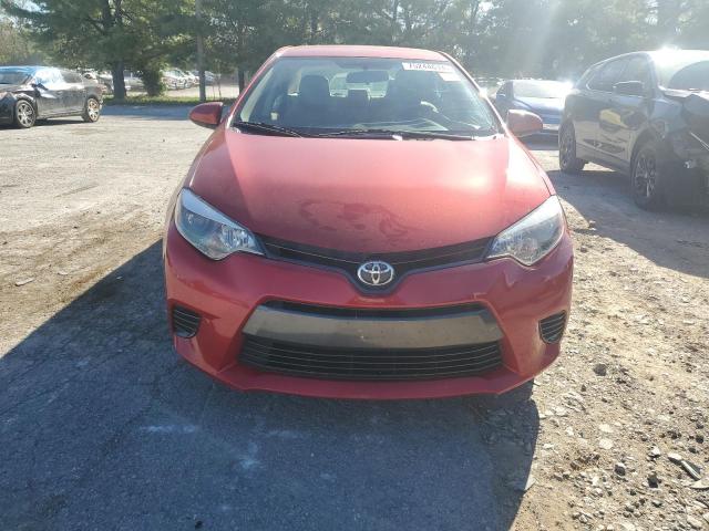 5YFBURHE3FP347337 - 2015 TOYOTA COROLLA L RED photo 5