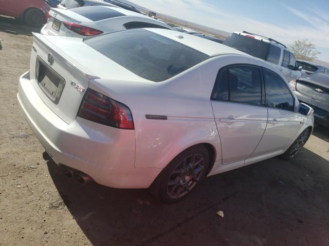 19UUA765X8A003313 - 2008 ACURA TL TYPE S WHITE photo 3