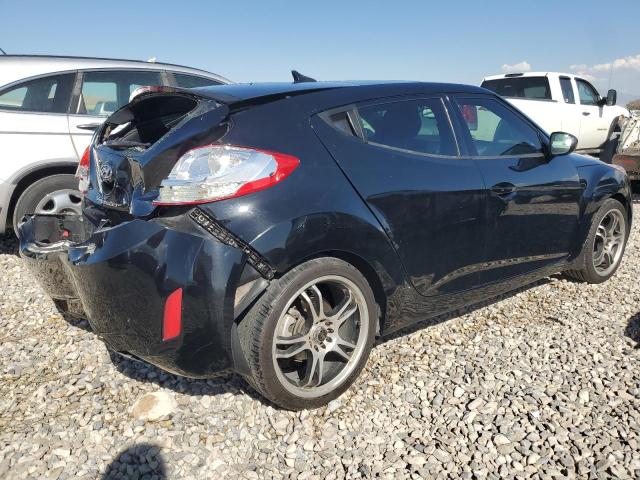 KMHTC6ADXHU322346 - 2017 HYUNDAI VELOSTER BLACK photo 3