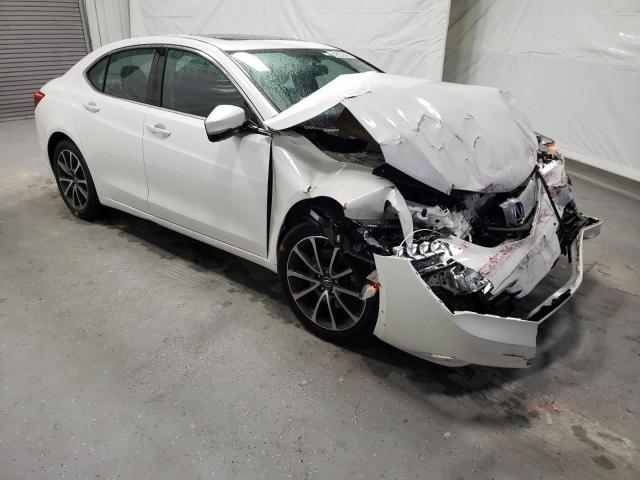 19UUB2F34FA020572 - 2015 ACURA TLX WHITE photo 4