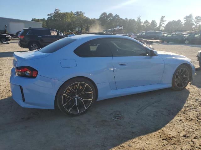 3MF13DM07R8D97218 - 2024 BMW M2 BLUE photo 3