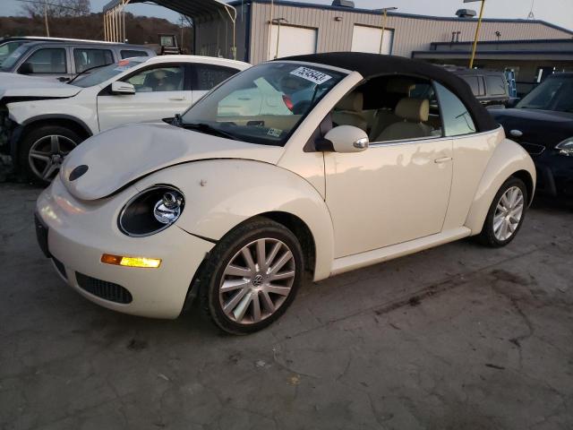 3VWRF31Y28M416066 - 2008 VOLKSWAGEN NEW BEETLE CONVERTIBLE SE CREAM photo 1