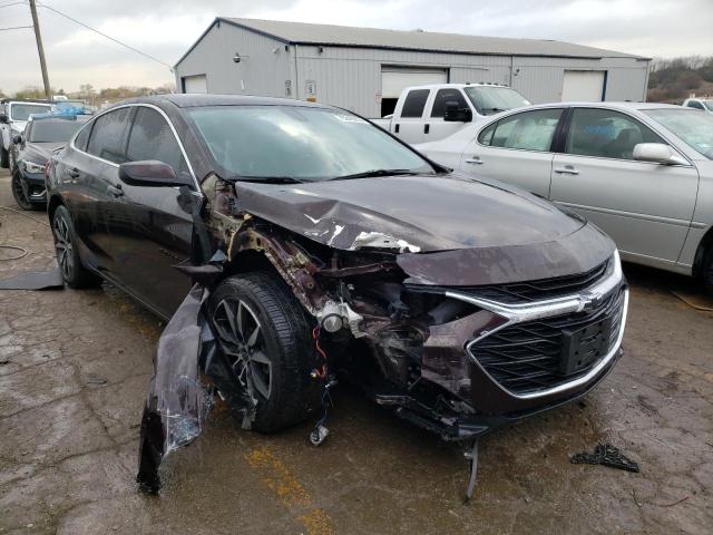 1G1ZG5ST1MF047881 - 2021 CHEVROLET MALIBU RS 勃艮第红 照片 4