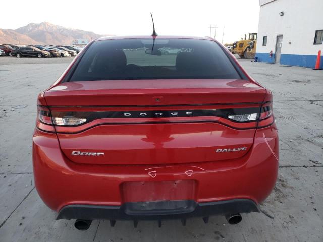 1C3CDFBBXGD630053 - 2016 DODGE DART SXT RED photo 6