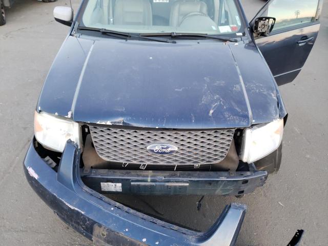 1FMDK06196GA35773 - 2006 FORD FREESTYLE LIMITED BLUE photo 12