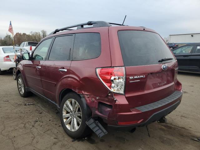 JF2SHBFC3CH432877 - 2012 SUBARU FORESTER LIMITED MAROON photo 2