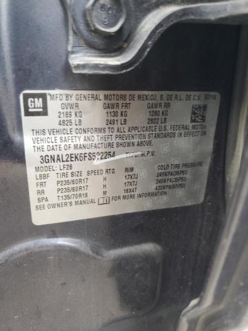 3GNAL2EK6FS522254 - 2015 CHEVROLET CAPTIVA LS 蓝色 照片 13