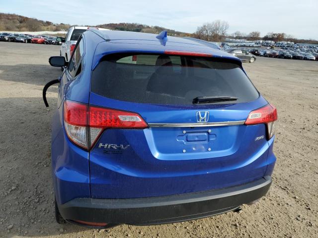 3CZRU6H53KM734057 - 2019 HONDA HR-V EX BLUE photo 6