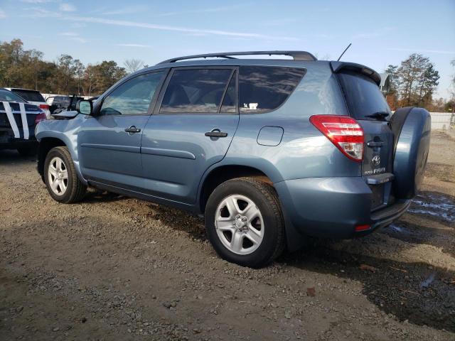 2T3ZF4DV9AW027424 - 2010 TOYOTA RAV4 BLUE photo 2