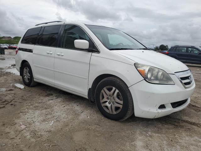 5FNRL38717B437387 - 2007 HONDA ODYSSEY EXL WHITE photo 4