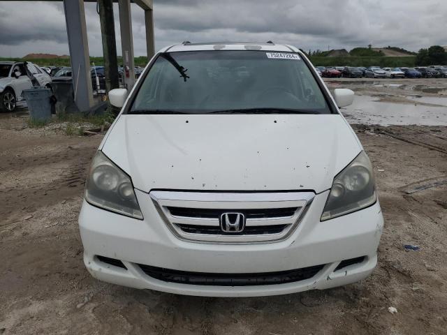 5FNRL38717B437387 - 2007 HONDA ODYSSEY EXL WHITE photo 5