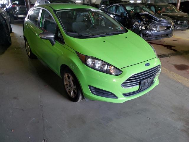 3FADP4EJ9EM130780 - 2014 FORD FIESTA SE GREEN photo 4