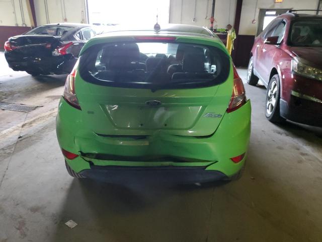 3FADP4EJ9EM130780 - 2014 FORD FIESTA SE GREEN photo 6