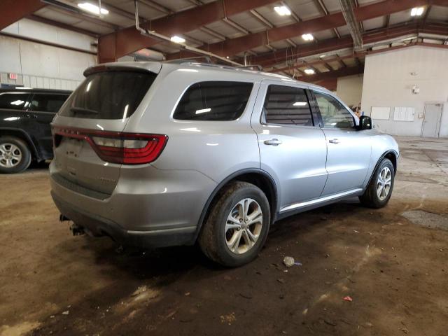 1C4RDJDGXFC926969 - 2015 DODGE DURANGO LIMITED SILVER photo 3