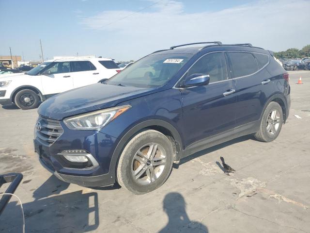 5XYZU3LB5JG507711 - 2018 HYUNDAI SANTA FE S BLUE photo 1