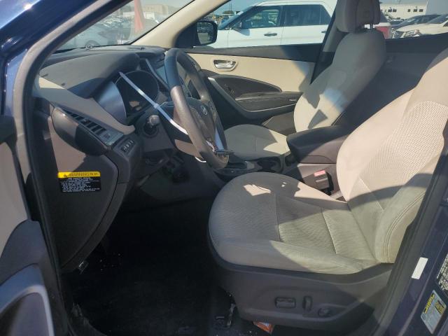 5XYZU3LB5JG507711 - 2018 HYUNDAI SANTA FE S BLUE photo 7