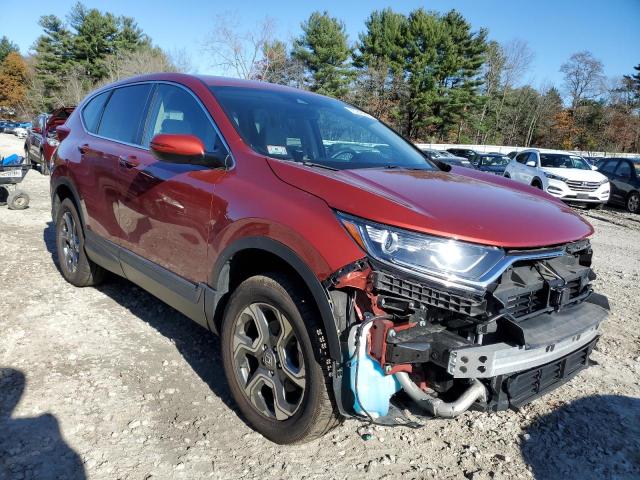 2HKRW2H51KH638393 - 2019 HONDA CR-V EX ORANGE photo 4