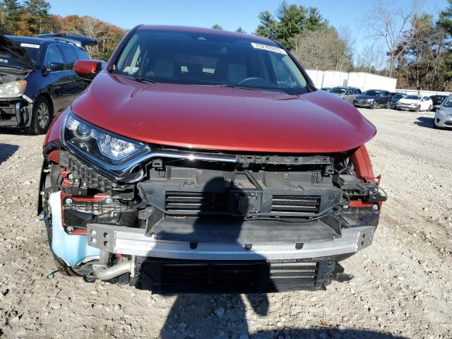 2HKRW2H51KH638393 - 2019 HONDA CR-V EX ORANGE photo 5