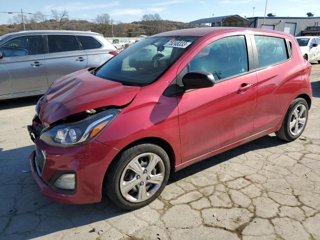 KL8CB6SA7LC405395 - 2020 CHEVROLET SPARK LS RED photo 1