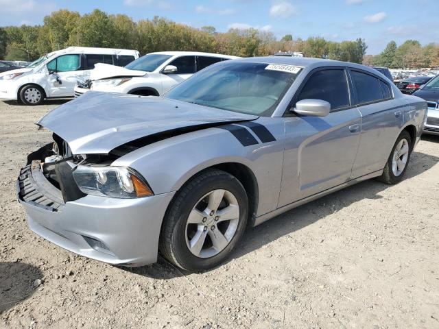 2C3CDXBGXEH191650 - 2014 DODGE CHARGER SE SILVER photo 1