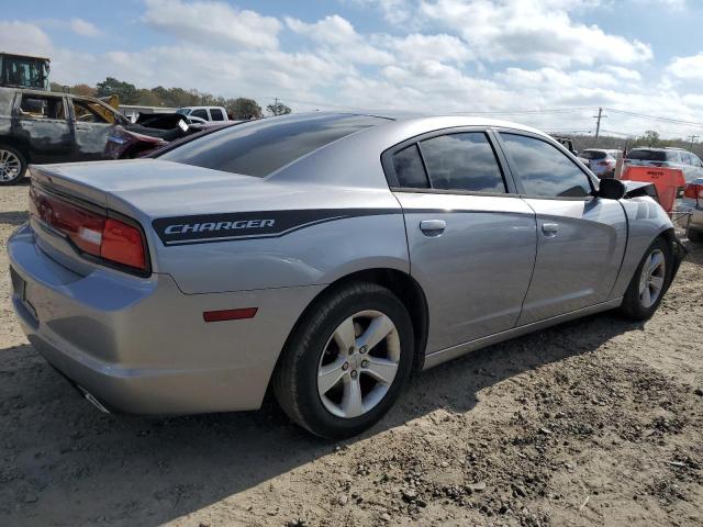 2C3CDXBGXEH191650 - 2014 DODGE CHARGER SE SILVER photo 3