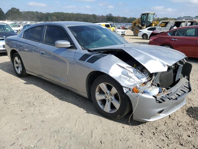 2C3CDXBGXEH191650 - 2014 DODGE CHARGER SE SILVER photo 4