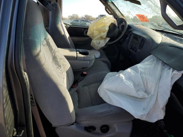 2FTRF18W12CA41575 - 2002 FORD F150 Gümüş foto 10