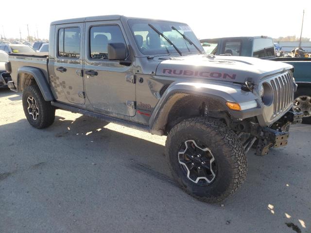 1C6JJTBG7LL144149 - 2020 JEEP GLADIATOR RUBICON GRAY photo 4