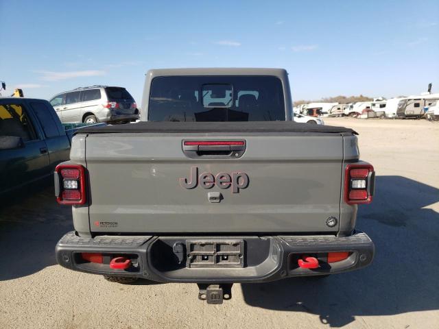 1C6JJTBG7LL144149 - 2020 JEEP GLADIATOR RUBICON GRAY photo 6