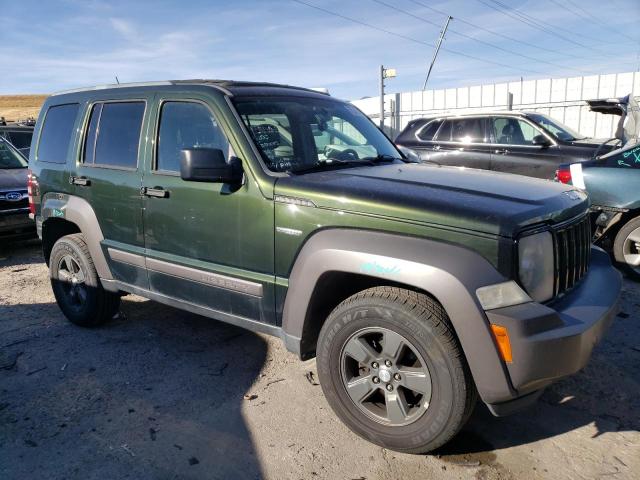1J4PN3GK1AW172572 - 2010 JEEP LIBERTY RENEGADE GREEN photo 4