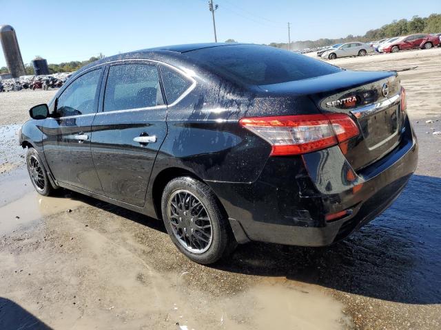 3N1AB7AP6EL667445 - 2014 NISSAN SENTRA S BLACK photo 2