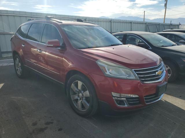 1GNKVJKD7EJ286244 - 2014 CHEVROLET TRAVERSE LTZ RED photo 4