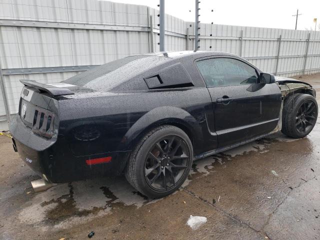 1ZVFT80N665182128 - 2006 FORD MUSTANG BLACK photo 3