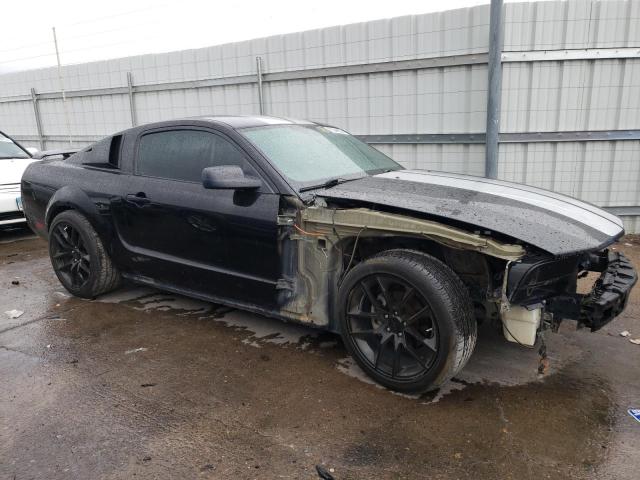 1ZVFT80N665182128 - 2006 FORD MUSTANG BLACK photo 4