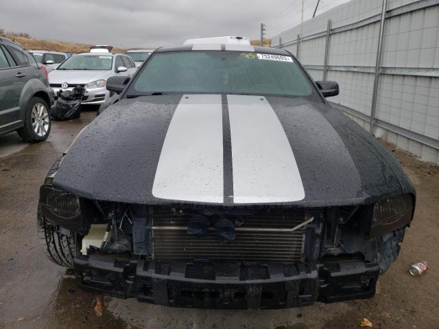 1ZVFT80N665182128 - 2006 FORD MUSTANG BLACK photo 5