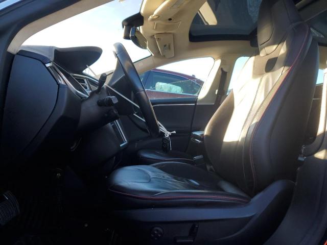 5YJSA1CP2DFP09945 - 2013 TESLA MODEL S Կապույտ լուսանկար 7