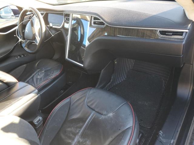 5YJSA1CP2DFP09945 - 2013 TESLA MODEL S Կապույտ լուսանկար 8