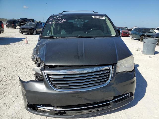 2C4RC1CG8CR297185 - 2012 CHRYSLER TOWN & COU TOURING L GRAY photo 5