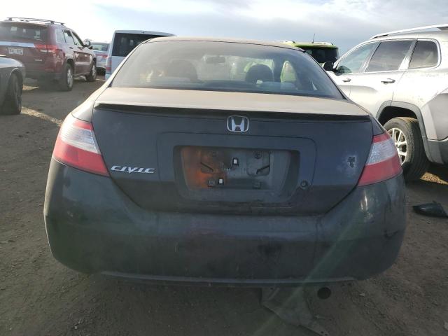 2HGFG12648H569908 - 2008 HONDA CIVIC LX BLACK photo 6