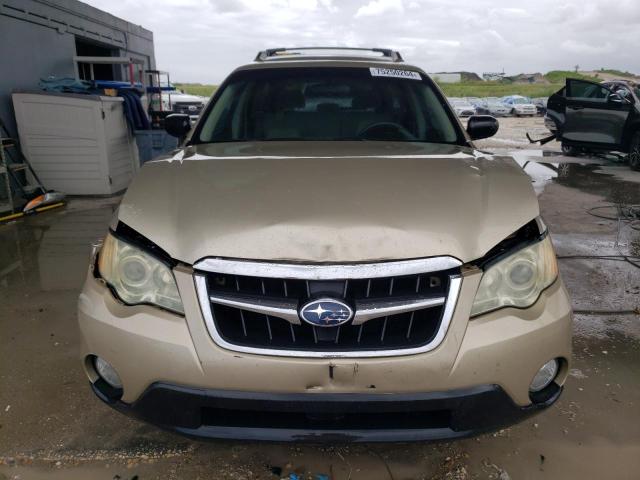 4S4BP61C387316958 - 2008 SUBARU OUTBACK 2.5I TAN photo 5