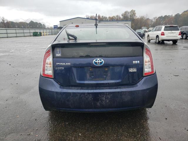 JTDKN3DU0F1915104 - 2015 TOYOTA PRIUS BLUE photo 6