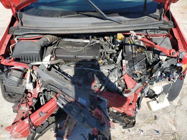 1G1JA5SH1C4173260 - 2012 CHEVROLET SONIC LS წითელი ფოტო 11