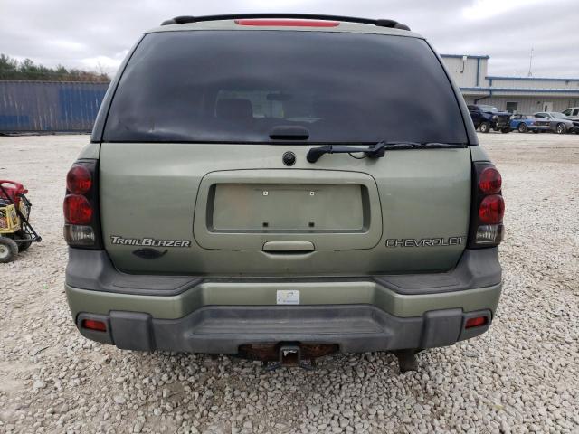 1GNDT13S732229562 - 2003 CHEVROLET TRAILBLAZE GREEN photo 6