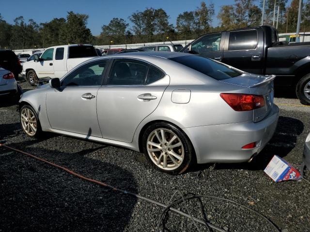 JTHBE262465008336 - 2006 LEXUS IS 350 GRAY photo 2