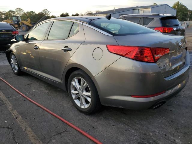 5XXGN4A76DG145020 - 2013 KIA OPTIMA EX GRAY photo 2