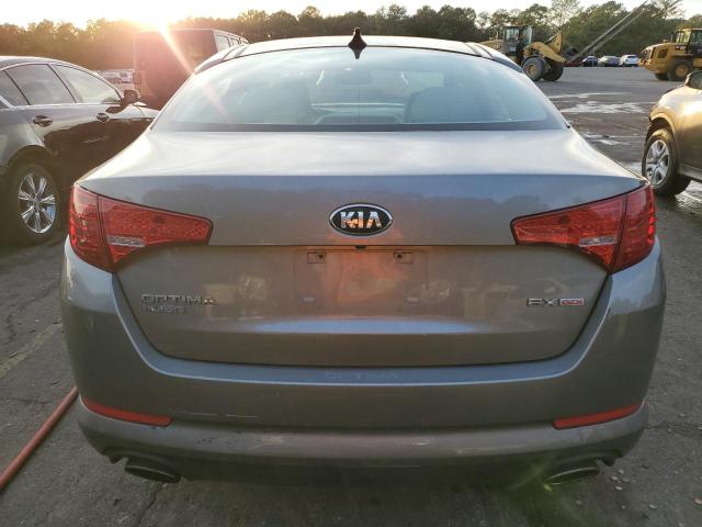 5XXGN4A76DG145020 - 2013 KIA OPTIMA EX GRAY photo 6