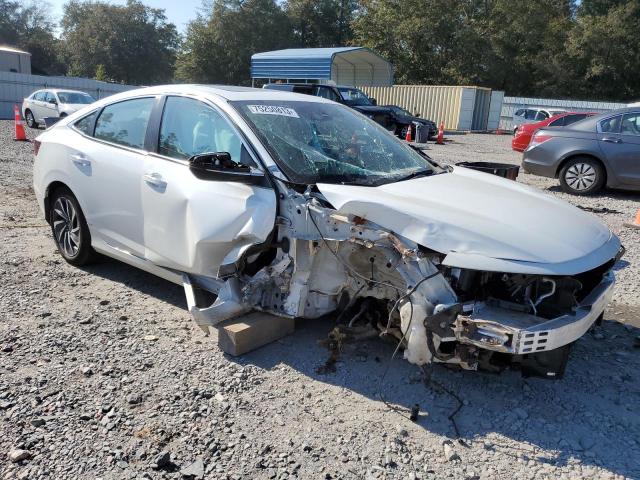 19XZE4F98ME006339 - 2021 HONDA INSIGHT TOURING WHITE photo 4